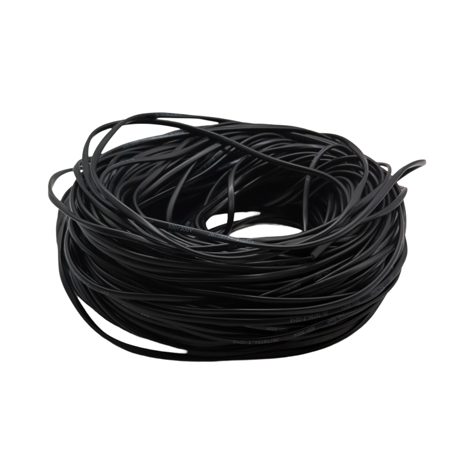 AOHEWEI Cavo Piatto Doppio 2x0.5mm² Elektrokabel Kupfer 2-adrig 5V-60V 50 Meter