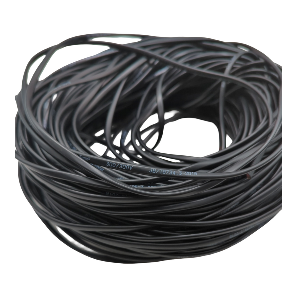 AOHEWEI Cavo Piatto Doppio 2x0.5mm² Elektrokabel Kupfer 2-adrig 5V-60V 50 Meter