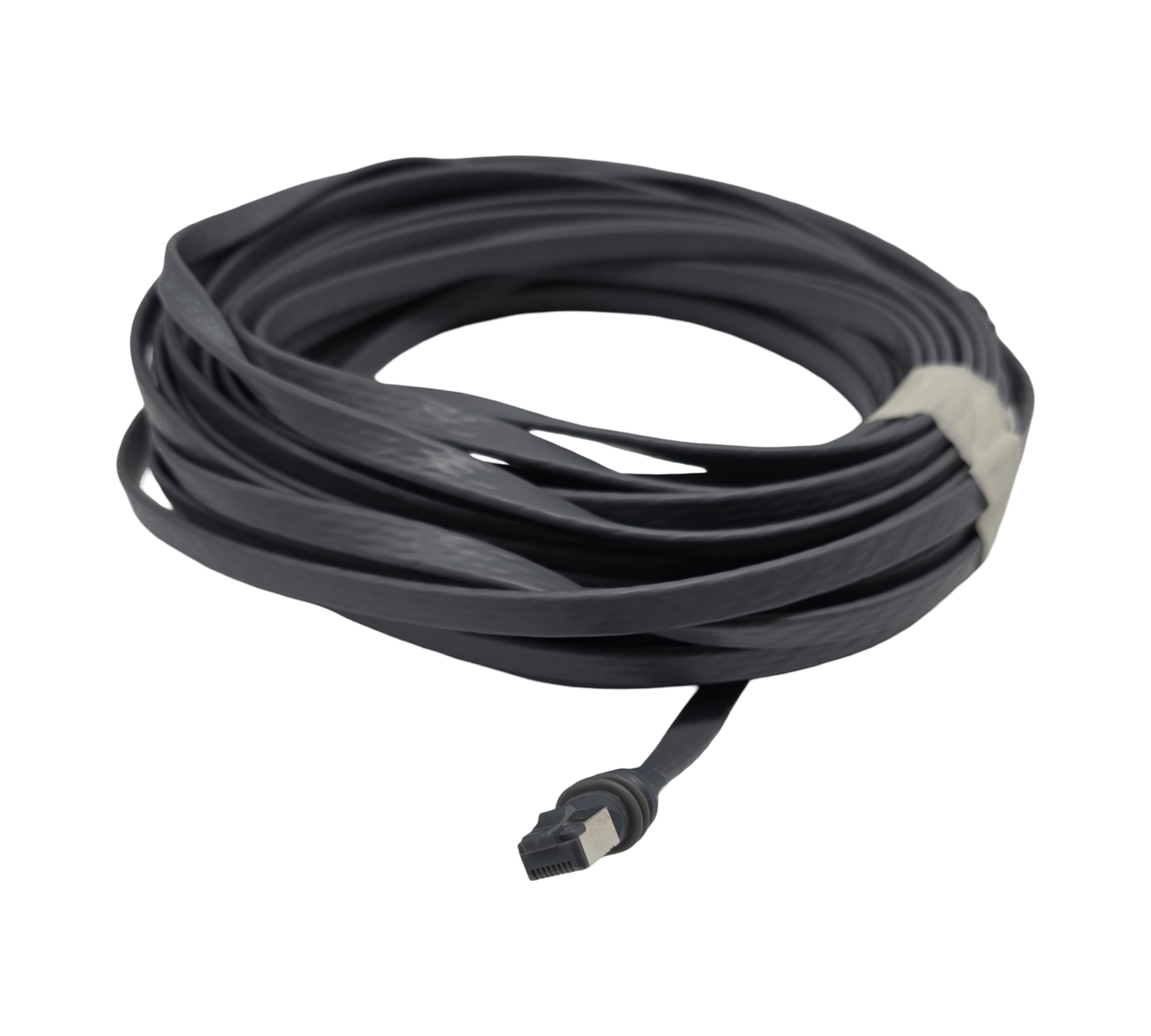 Cat6A Ethernet-Flachkabel 20m 26AWG STP 500MHz 10Gbit/s für Starlink Gen 3/Mini Netzwerkgeräte