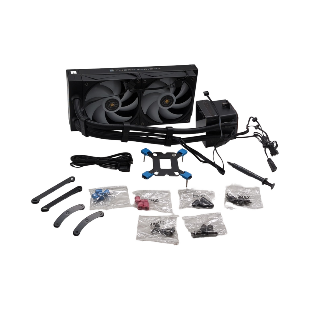 Grand Vision 240 ARGB AIO CPU Wasserkühler mit IPS LCD Display magnetisch 3,4 Zoll 480x480 für AM5 LGA1851 1700