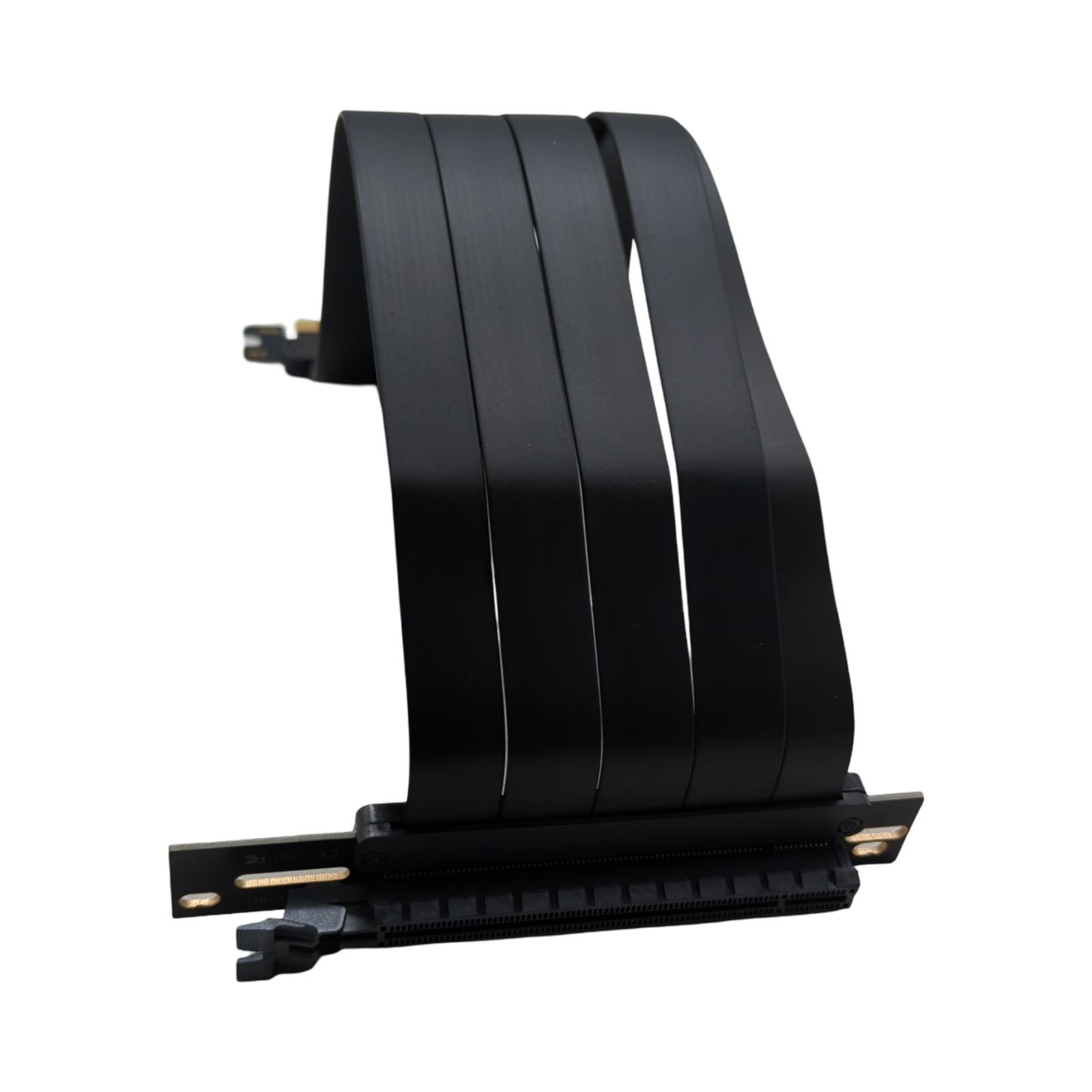LINKUP AVA5 PCIe 5.0 Riser Kabel für RTX5090 RX9070 GPU kompatibel mit PCIe 4.0 und WRX80 WRX90E Linksgewinkelt x16 128GB/s