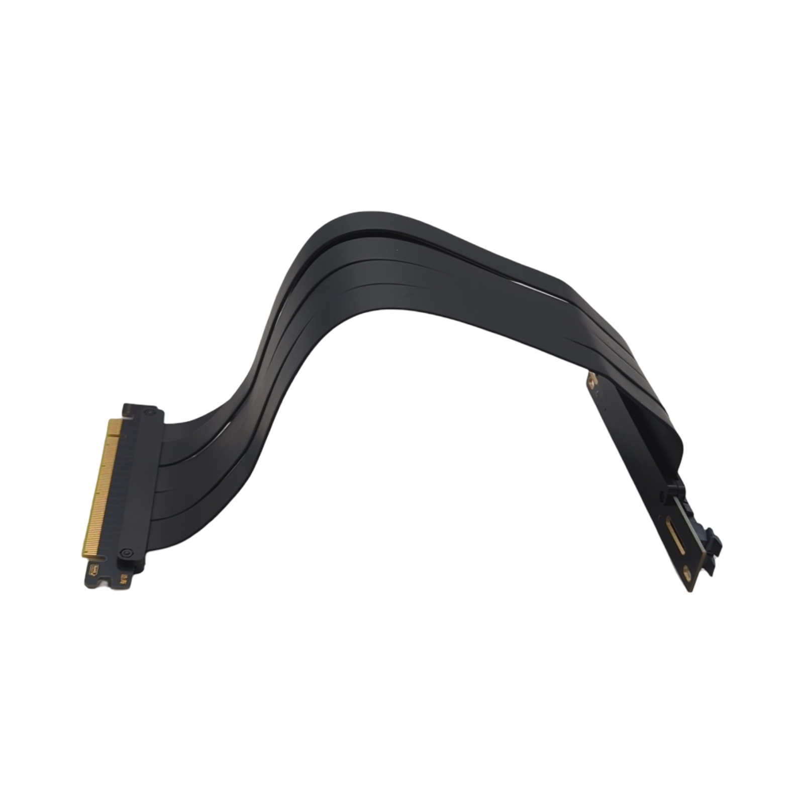 LINKUP AVA5 PCIe 5.0 Riser Kabel für RTX5090 RX9070 GPU kompatibel mit PCIe 4.0 und WRX80 WRX90E Linksgewinkelt x16 128GB/s