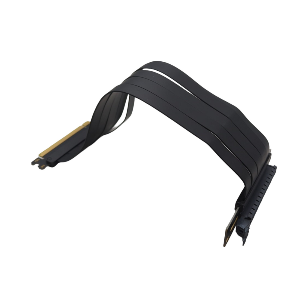 LINKUP AVA5 PCIe 5.0 Riser Kabel für RTX5090 RX9070 GPU kompatibel mit PCIe 4.0 und WRX80 WRX90E Linksgewinkelt x16 128GB/s