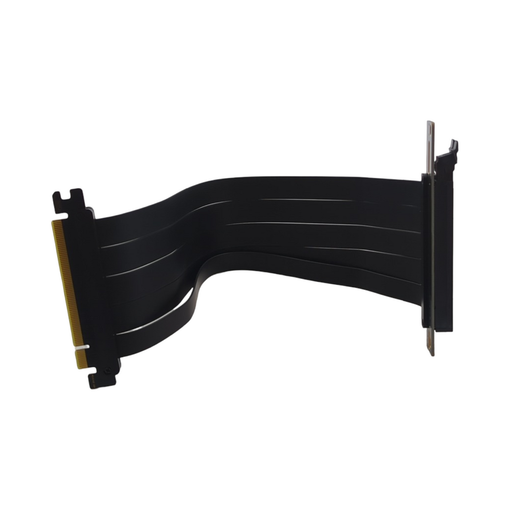 LINKUP AVA5 PCIe 5.0 Riser Kabel für RTX5090 RX9070 GPU kompatibel mit PCIe 4.0 und WRX80 WRX90E Linksgewinkelt x16 128GB/s
