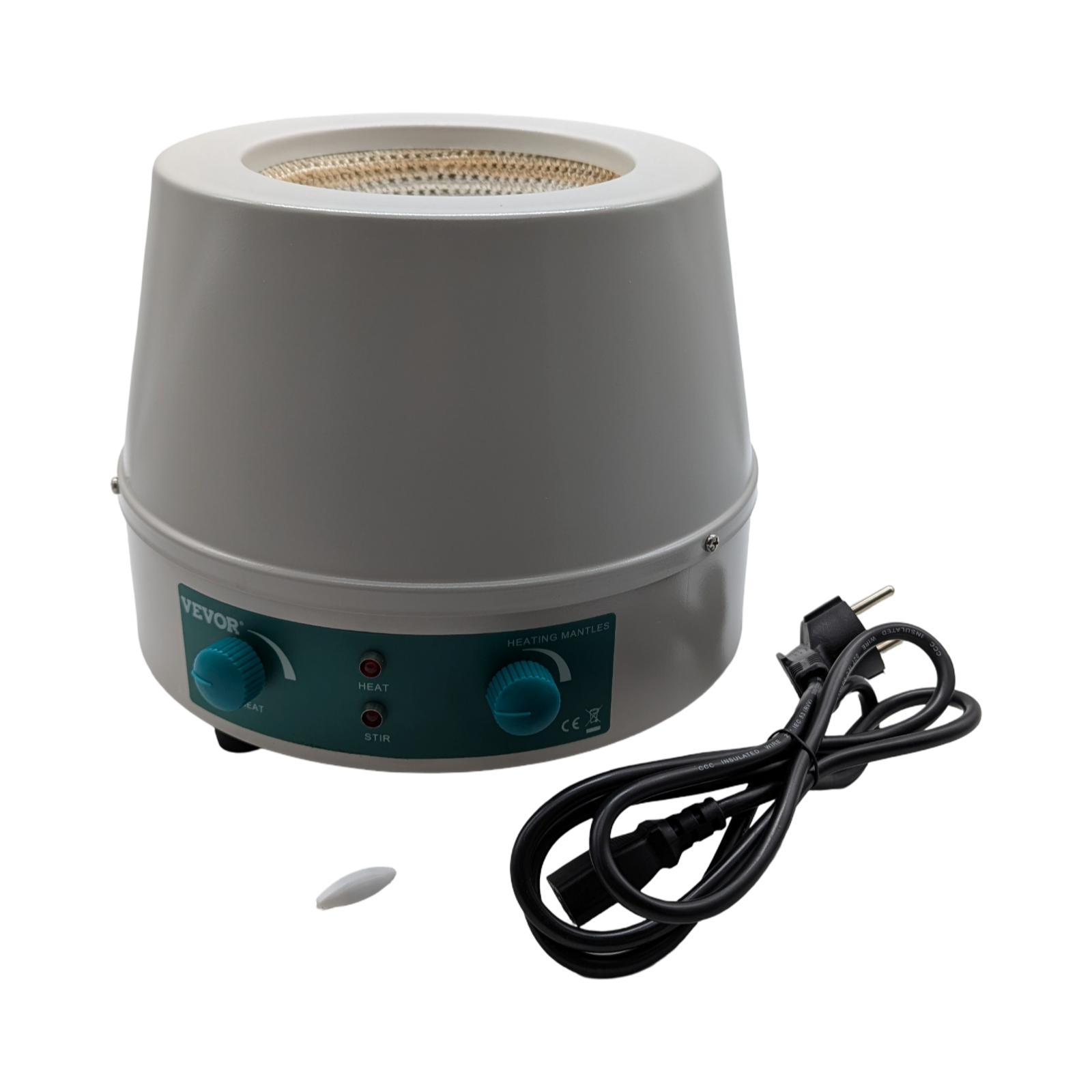 VEVOR Heizmantel 1000 ml Digital Magnetrührer Labor Heizhaube 220V für Flüssigkeiten