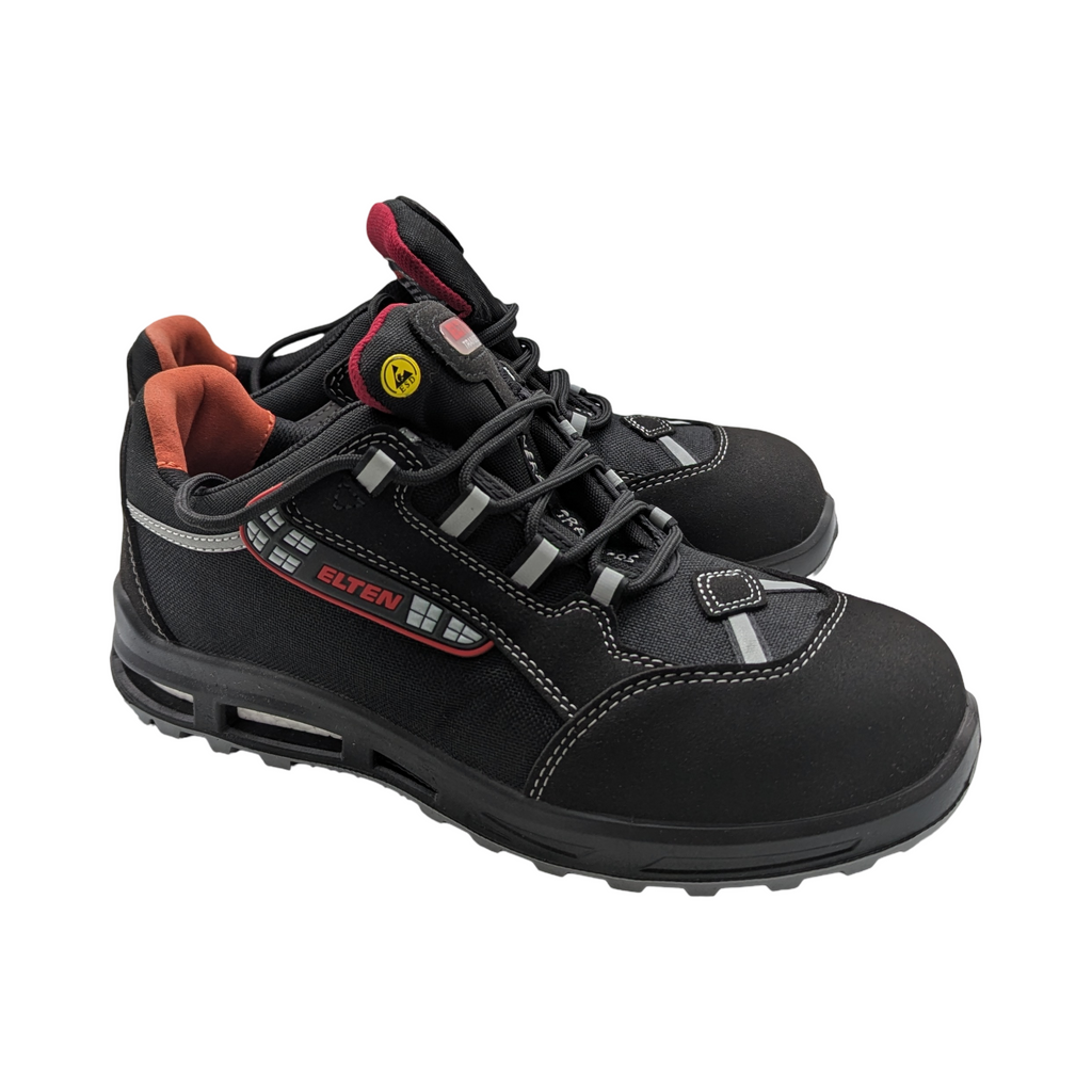 ELTEN SENEX XXT Sicherheitsschuhe ESD schwarz rot Größe 42