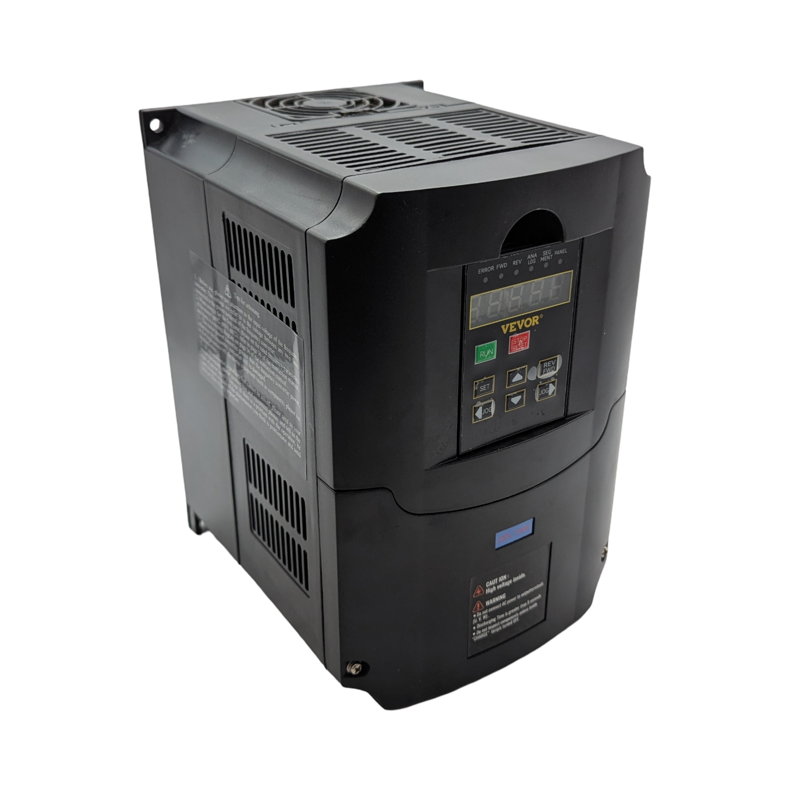 VEVOR Frequenzumrichter VFD 10 PS 7,5 kW 35A 1-3 phasig 220V Eingang zu 3-phasig 220V Ausgang 40-60Hz zu 0-400Hz