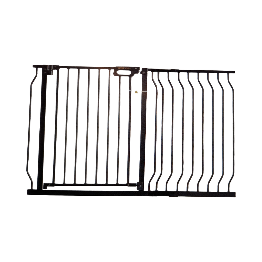 VEVOR Türschutzgitter Absperrgitter Treppengitter beidseitig schwenkbar für Kinder Haustiere 749–1229mm