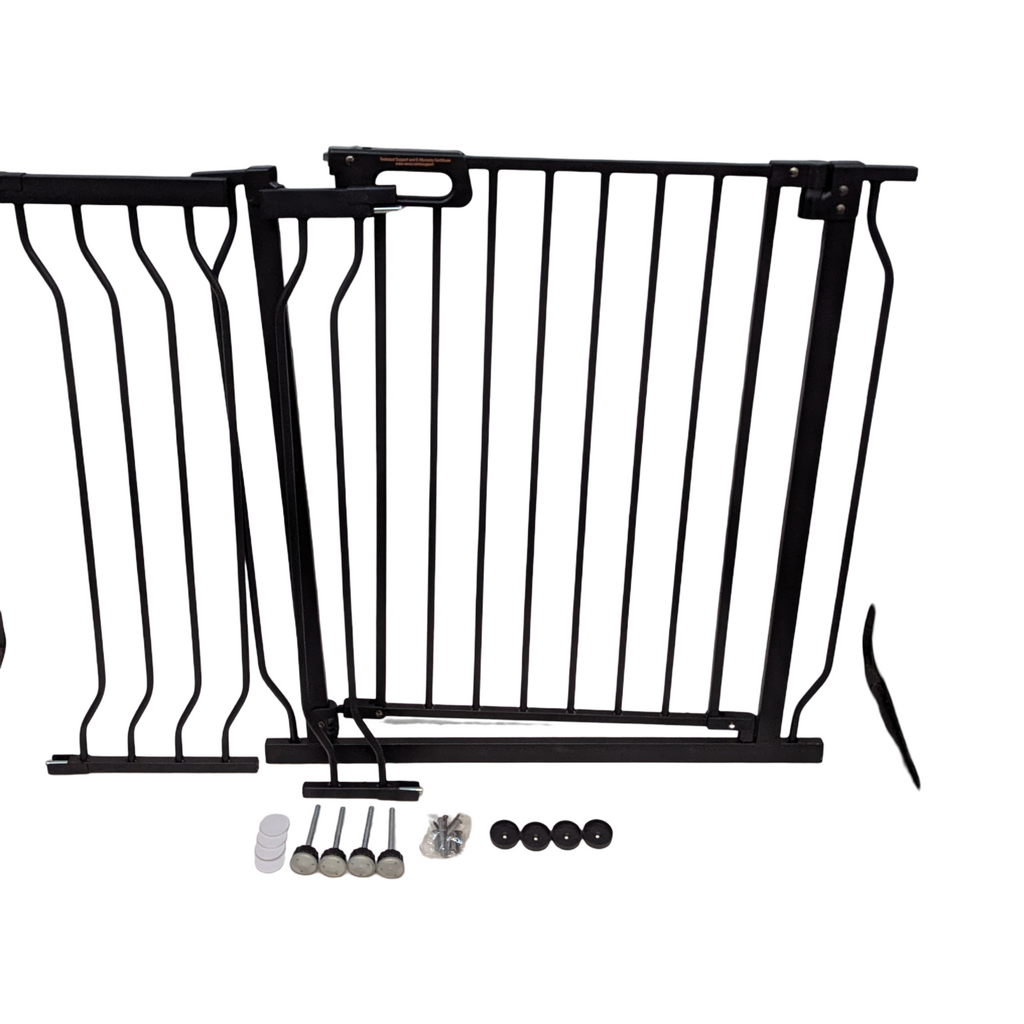 VEVOR Türschutzgitter Absperrgitter Treppengitter beidseitig schwenkbar für Kinder Haustiere 749–1229mm
