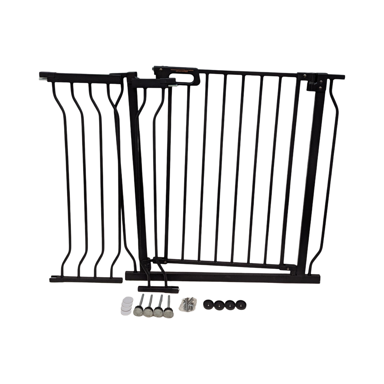 VEVOR Türschutzgitter Absperrgitter Treppengitter beidseitig schwenkbar für Kinder Haustiere 749–1229mm