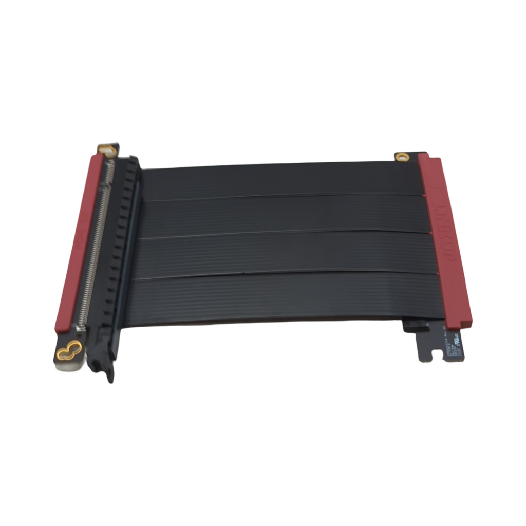 LINKUP AVA5 PCIe 5.0 Riser-Kabel GPU Ready x16 128GB/s PCIe 4.0 Kompatibel für SSUPD