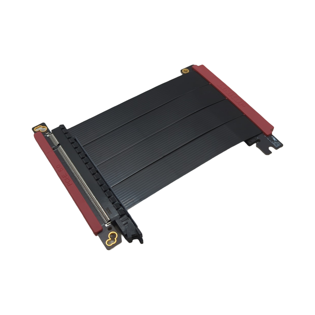 LINKUP AVA5 PCIe 5.0 Riser-Kabel GPU Ready x16 128GB/s PCIe 4.0 Kompatibel für SSUPD