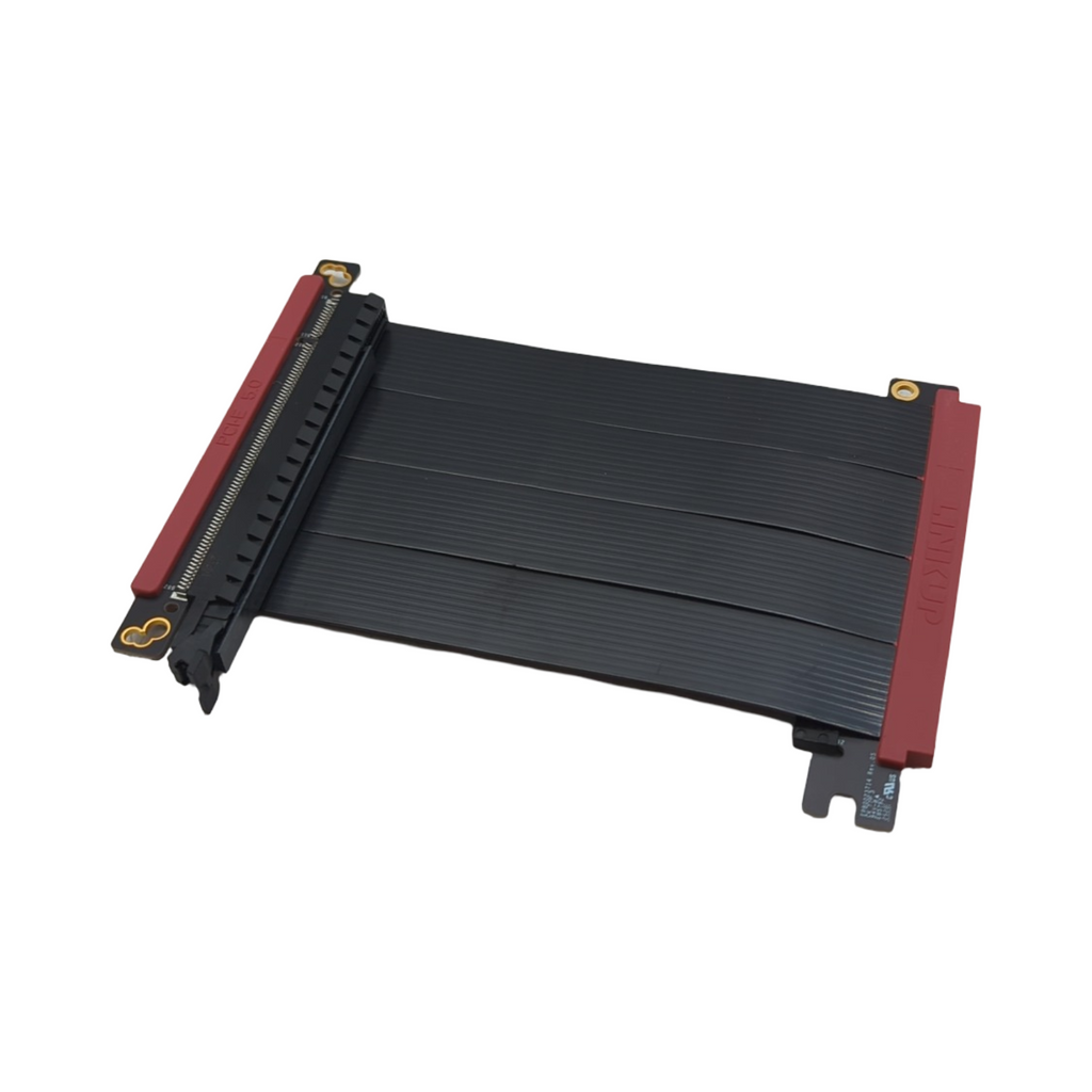 LINKUP AVA5 PCIe 5.0 Riser-Kabel GPU Ready x16 128GB/s PCIe 4.0 Kompatibel für SSUPD