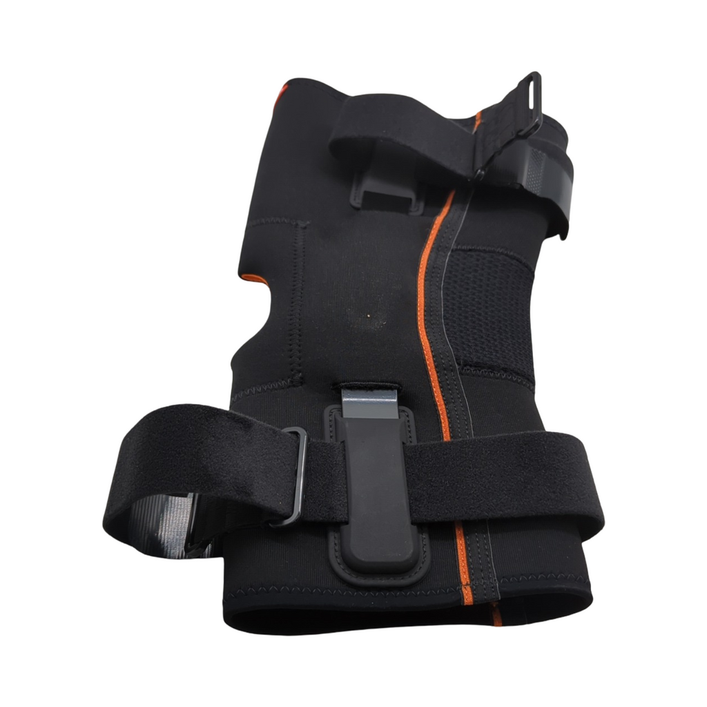 GENUFIT15 Kniebandage Tubular mit Gelenkschienen und Patellastabilisator Größe S
