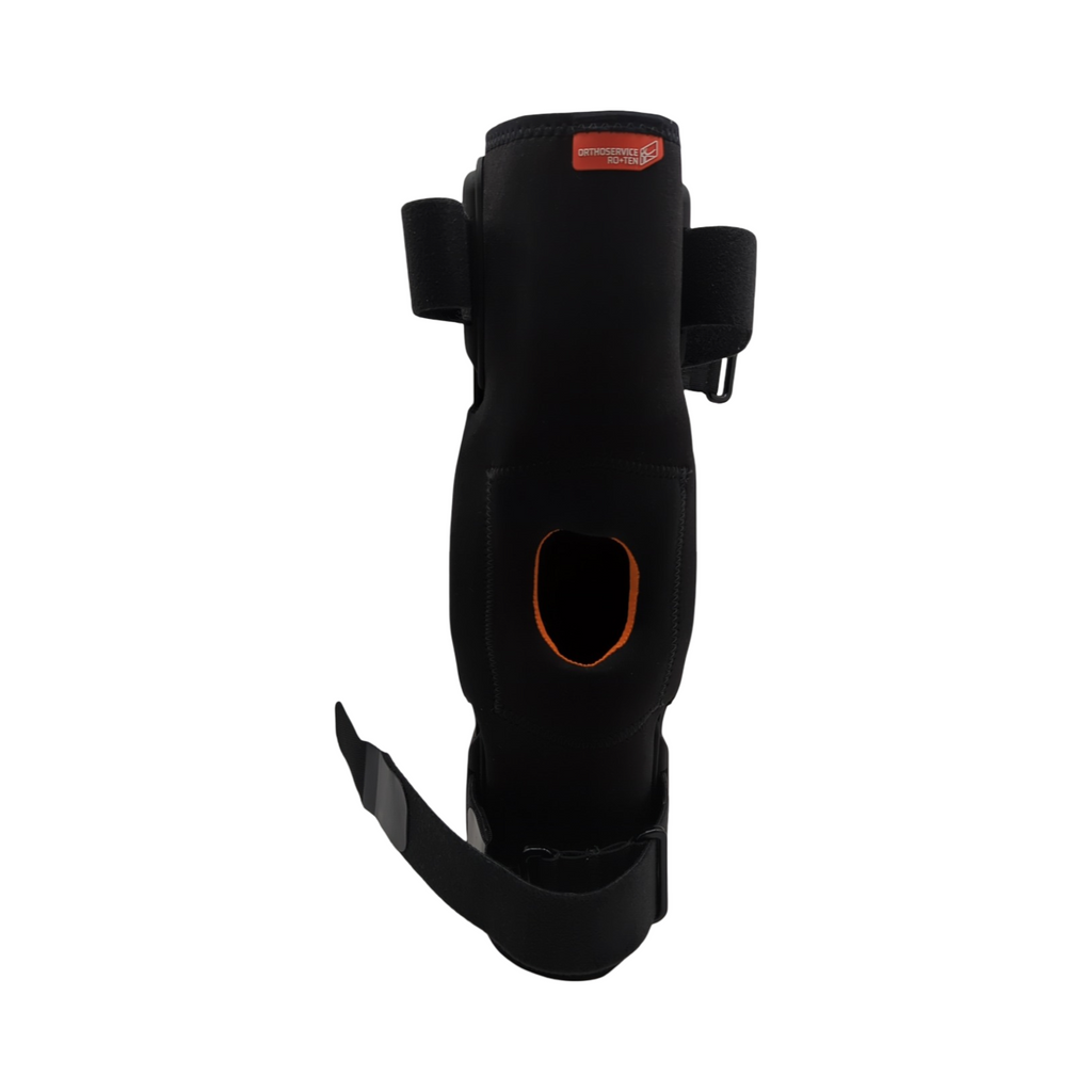 GENUFIT15 Kniebandage Tubular mit Gelenkschienen und Patellastabilisator Größe S