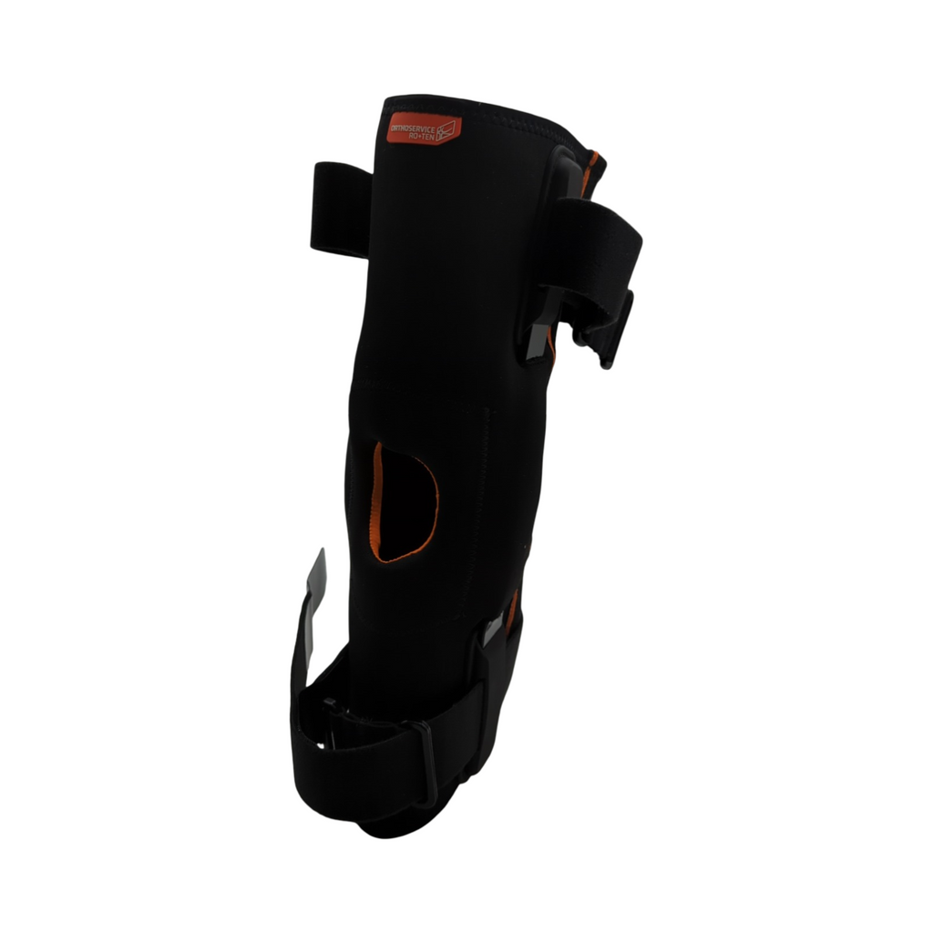 GENUFIT15 Kniebandage Tubular mit Gelenkschienen und Patellastabilisator Größe S