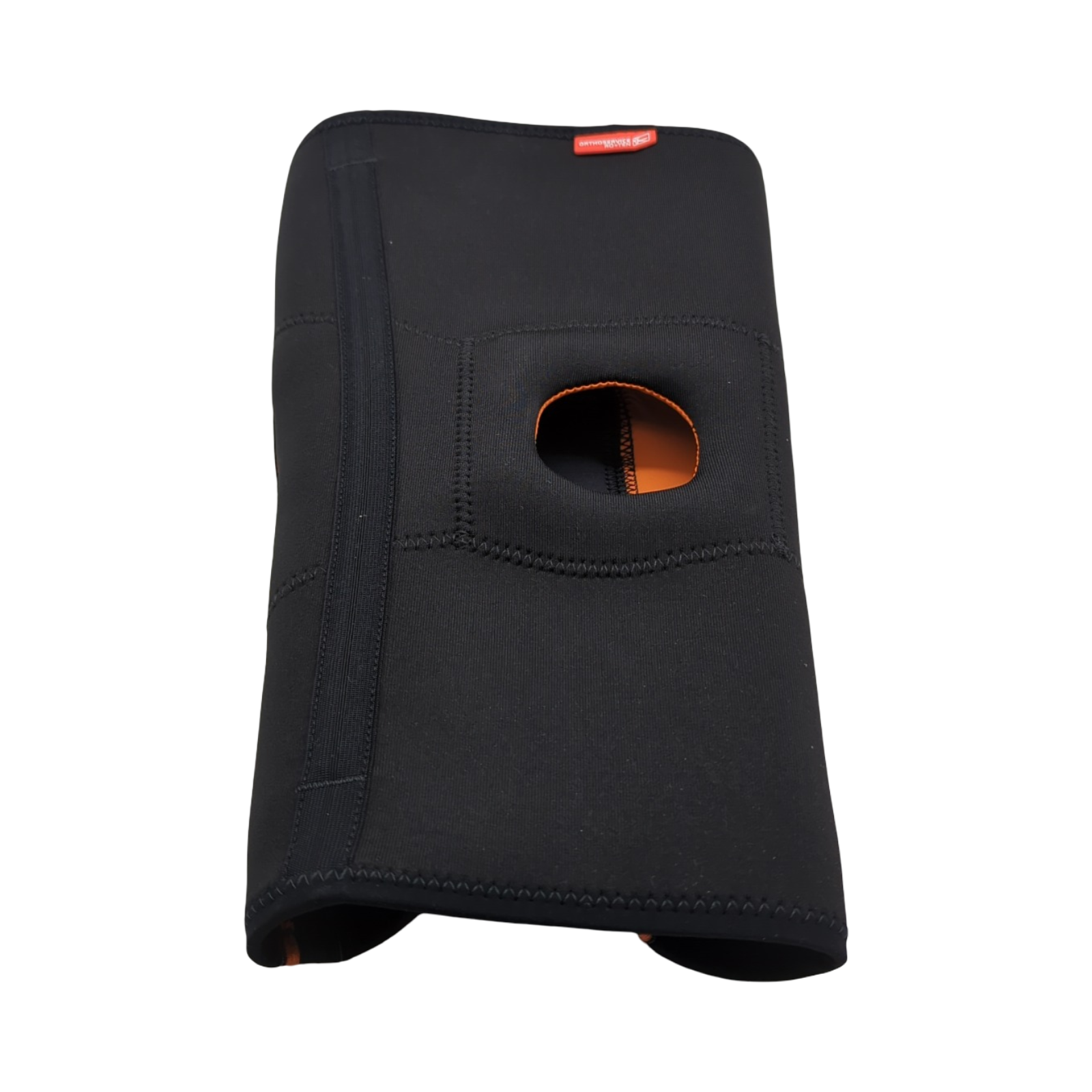 MG1004 Airx Ginocchiera Tubolare mit Gelenkschienen und Patellastabilisator schwarz Größe L