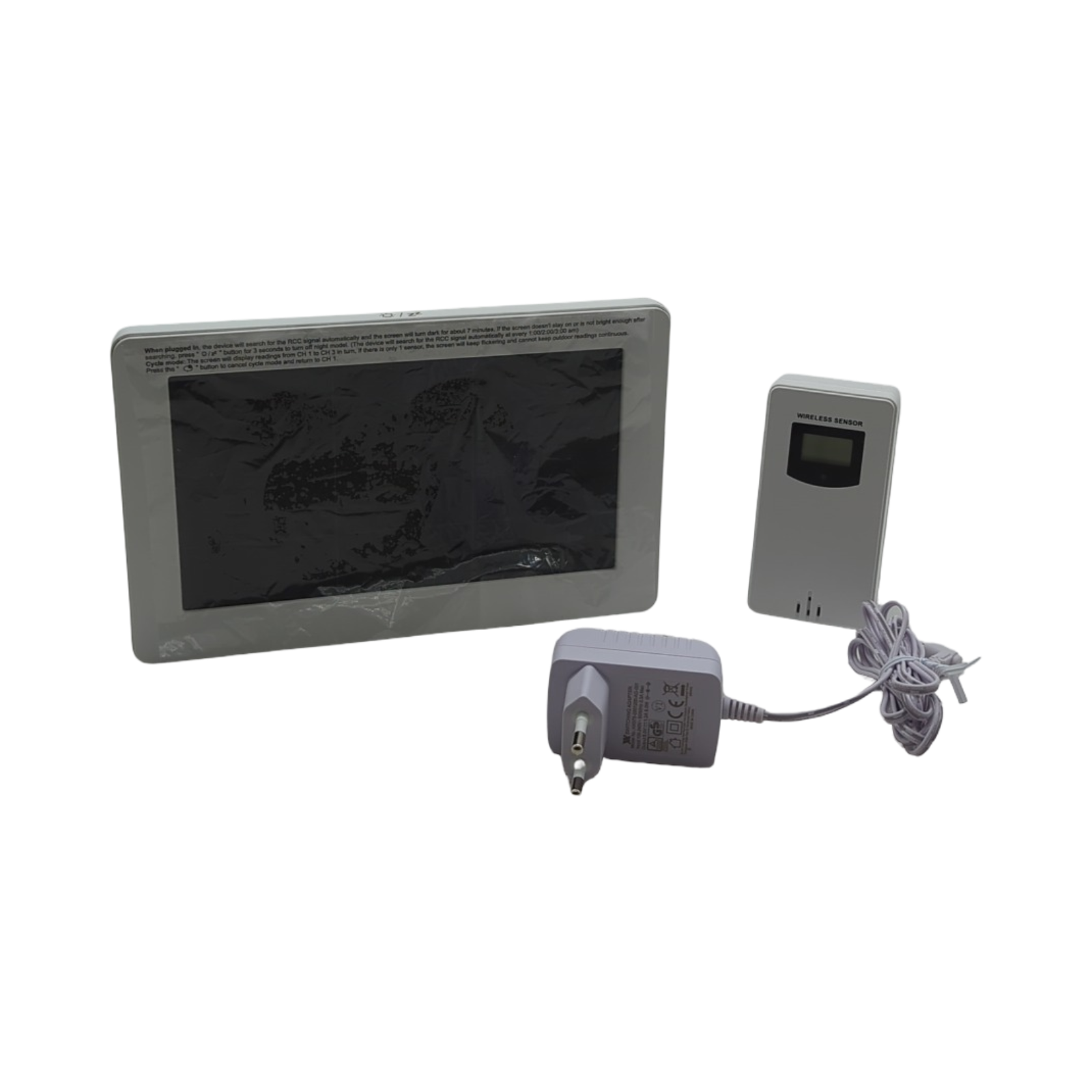 VOKSUN Funk Wetterstation mit Außensensor Wecker Thermometer Hygrometer