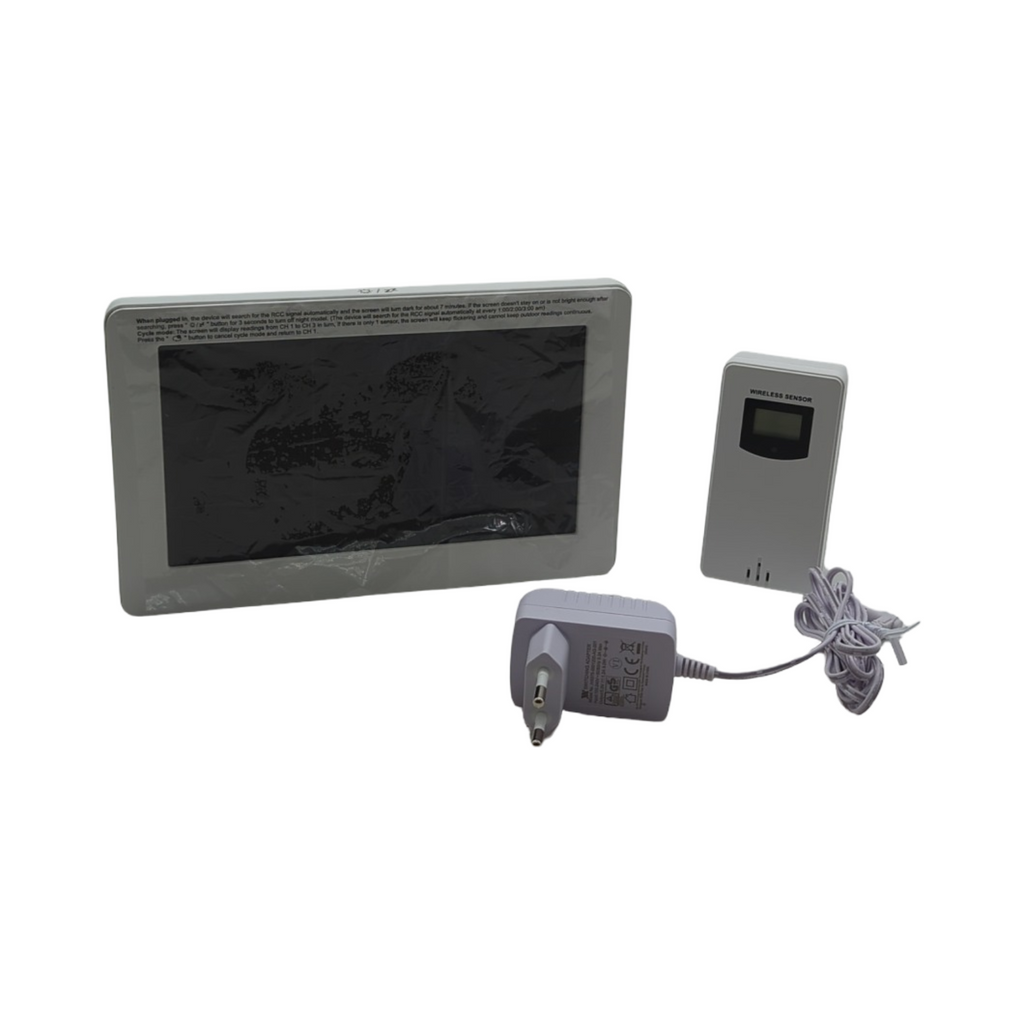 VOKSUN Funk Wetterstation mit Außensensor Wecker Thermometer Hygrometer