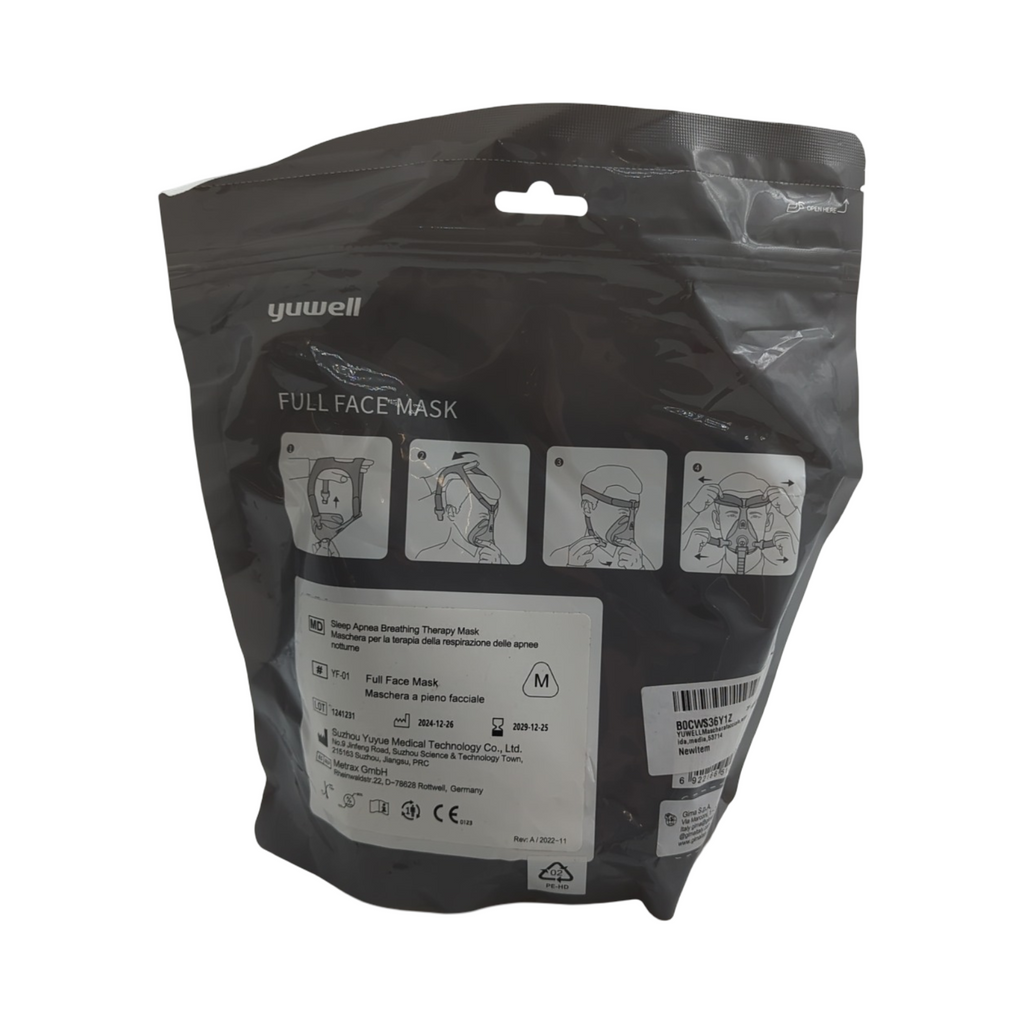 YUWELL 53714 Atemmaske Gesicht Maske Medium