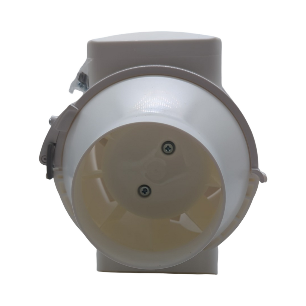 Aventa 100T Rohrventilator Zwei Geschwindigkeiten Einstellbarer Timer 100 mm Anschluss Leise Energiesparend