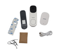 OSRAM SMART+ WiFi Video-Türklingel 3MP 2K PIR-Sensor 5200mAh Akku Gong 160° Blickwinkel Alexa-kompatibel Weiß