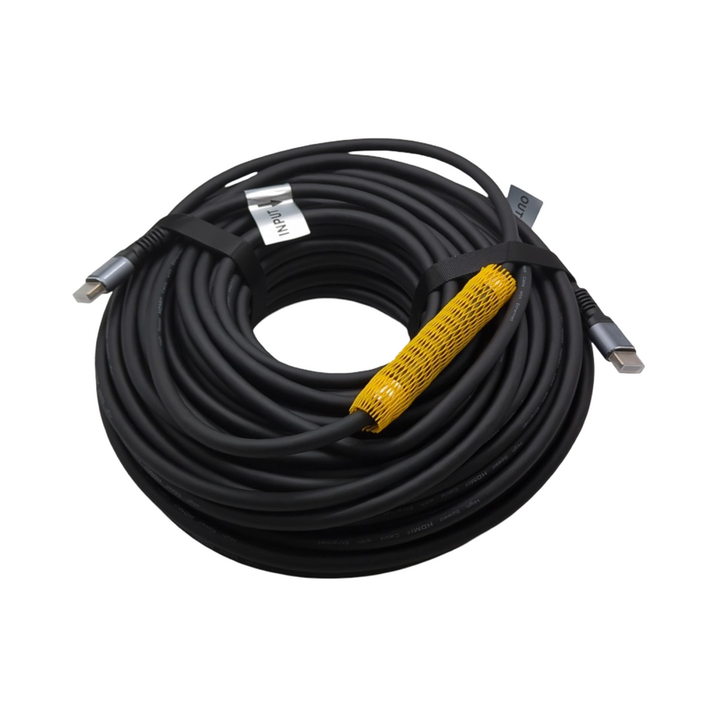 Soonsoonic HDMI Kabel 4K 30m mit Signalverstärker High Speed 2.0 60Hz 3D ARC Ethernet