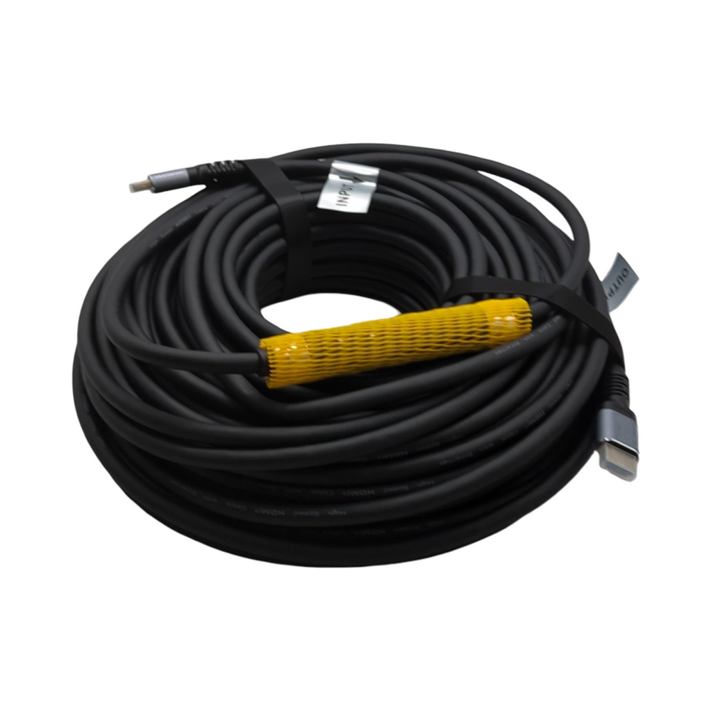 Soonsoonic HDMI Kabel 4K 30m mit Signalverstärker High Speed 2.0 60Hz 3D ARC Ethernet