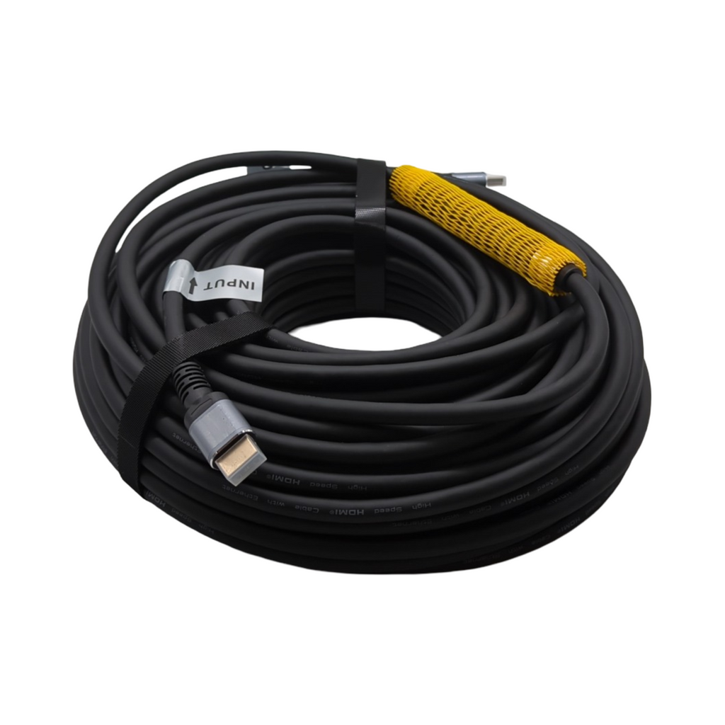 Soonsoonic HDMI Kabel 4K 30m mit Signalverstärker High Speed 2.0 60Hz 3D ARC Ethernet