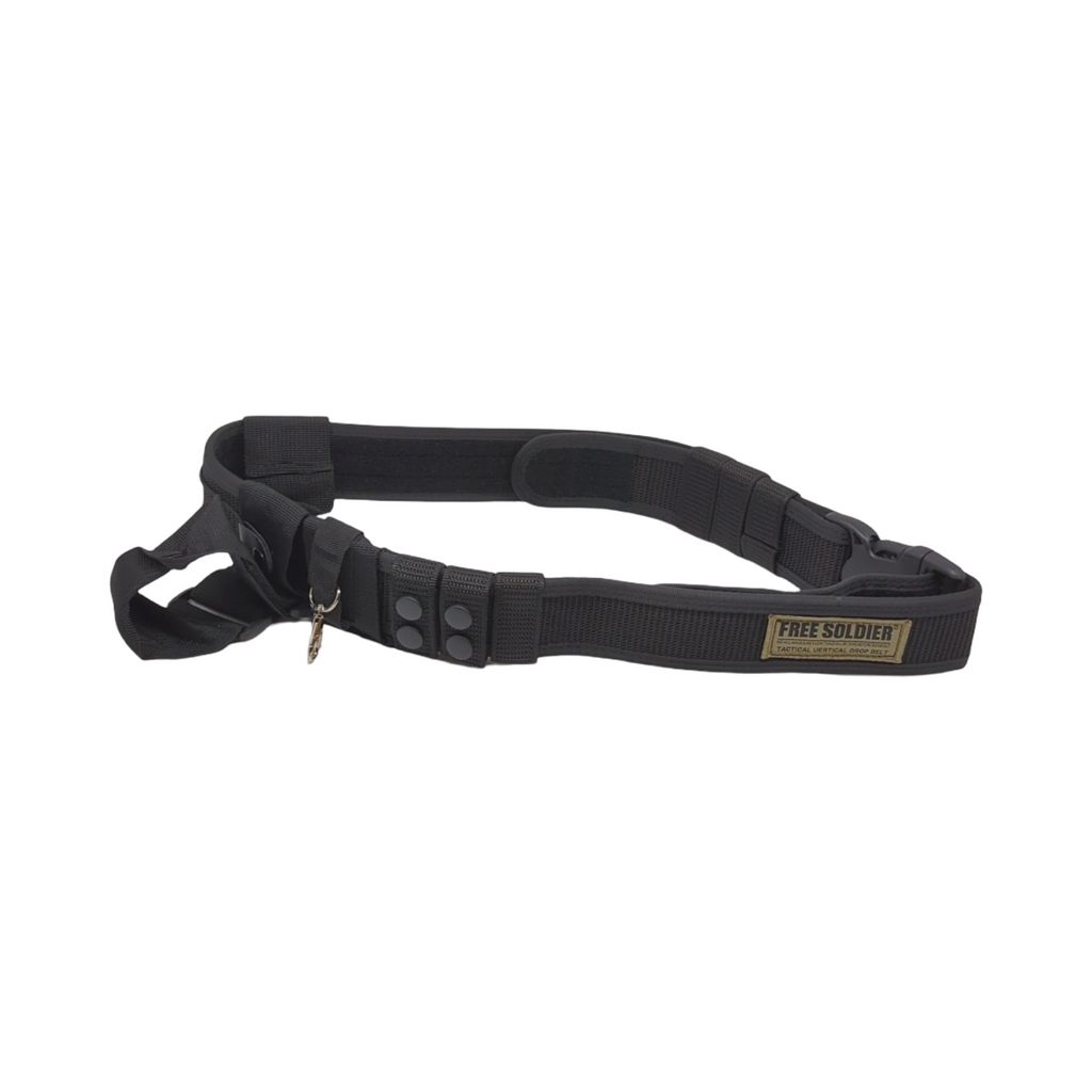 FREE SOLDIER Cintura tattica Nylon 600D Multifunktion Gürtel mit 10 Taschen für Militär Polizei