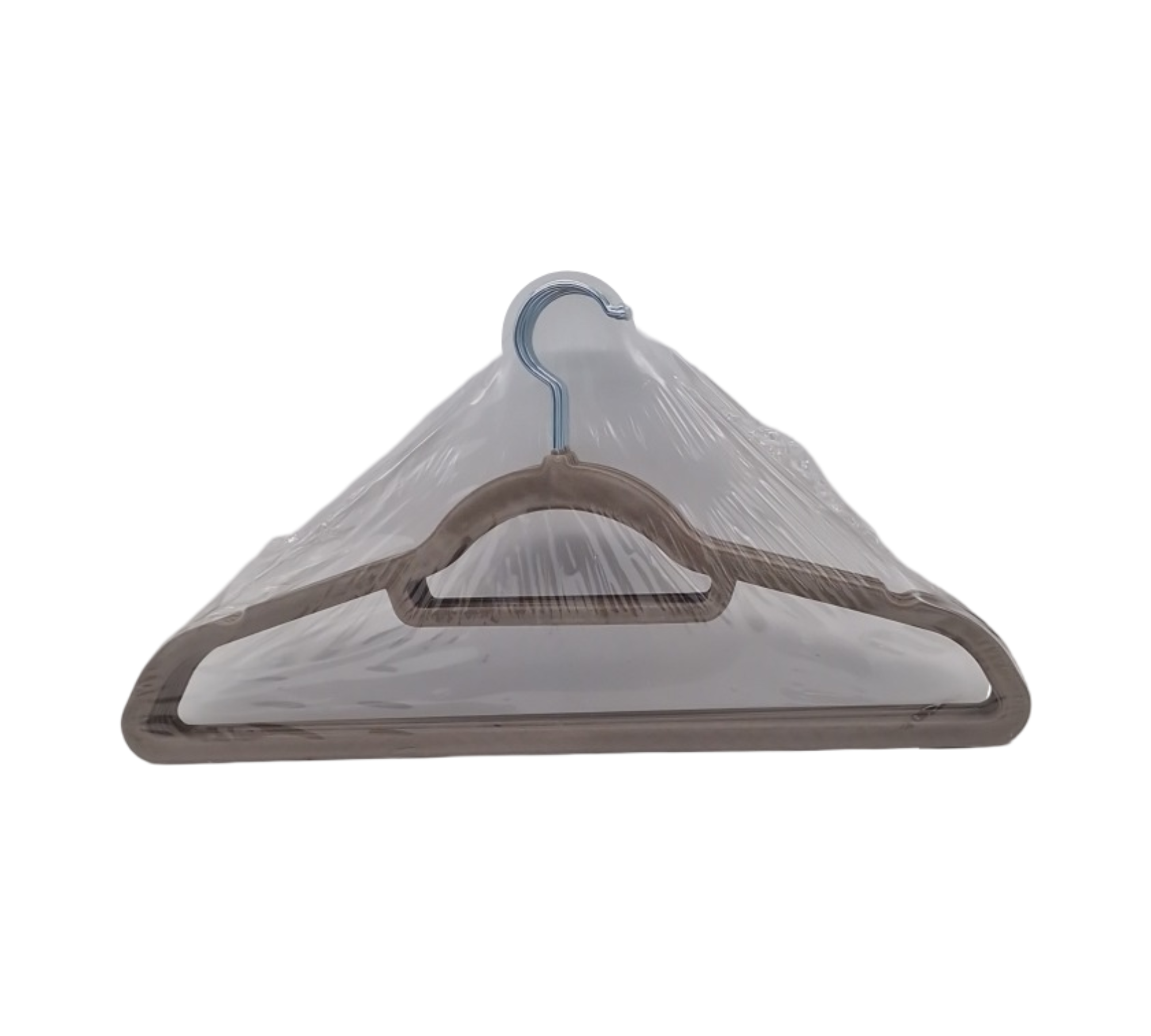SONGMICS Kleiderbügel Samt 100 Stück rutschfest Anzugbügel Jackenbügel 0,6 cm dick