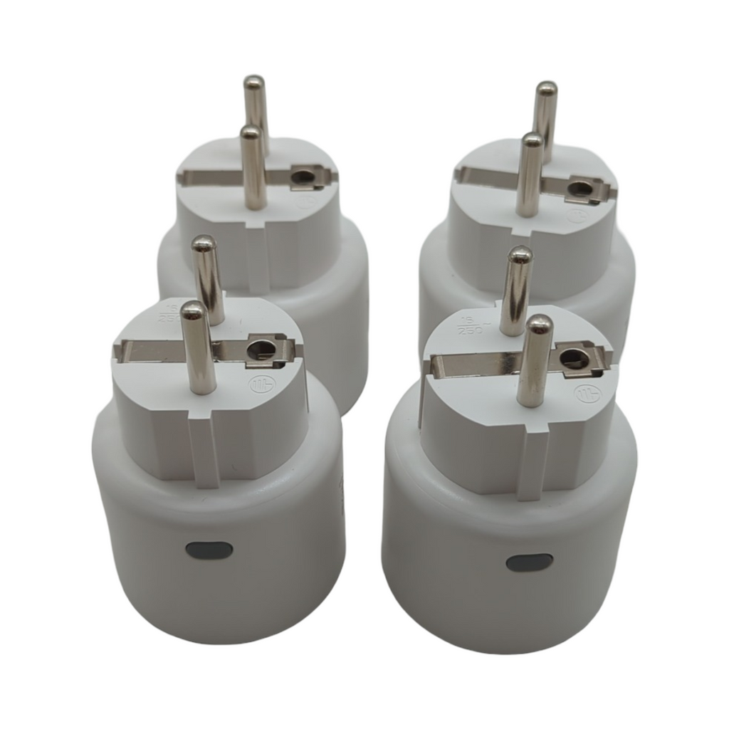 SONOFF S60TPF WLAN Steckdose 16A 4000W Strommessung Überlastschutz Sprachsteuerung 4er Pack