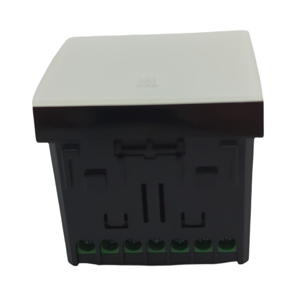 IXTRIMA Unterputz-Thermostat programmierbares Modul 2P 240V Touch-Display weiß kompatibel mit Bticino