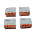 SONOFF MINIR4 WLAN Smart Schalter Set 2-Wege Relay Split Mode Timing-Funktion 2.4G WiFi Neutralleiter 4 Stück