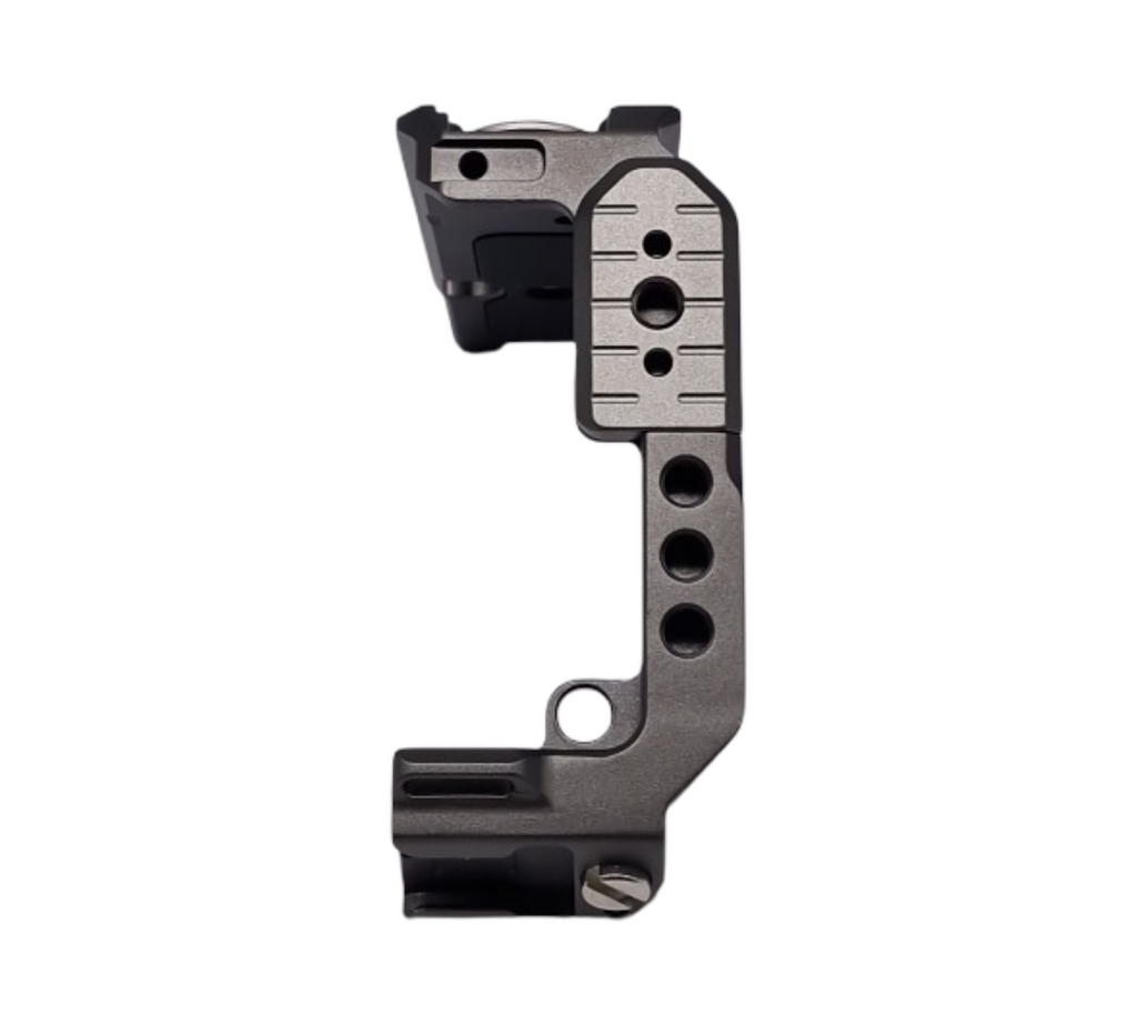 SMALLRG HawkLock Schnellverschluss-Halbkäfig Sony FX3 FX30 mit Cold Shoe NATO-Schiene Arca Schnellverschlussplatte
