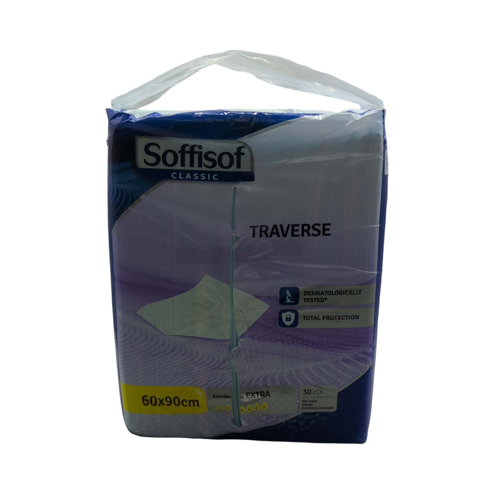 Soffisof Traversa Bettunterlage 60x90 cm moderate Saugkraft 120 Stück