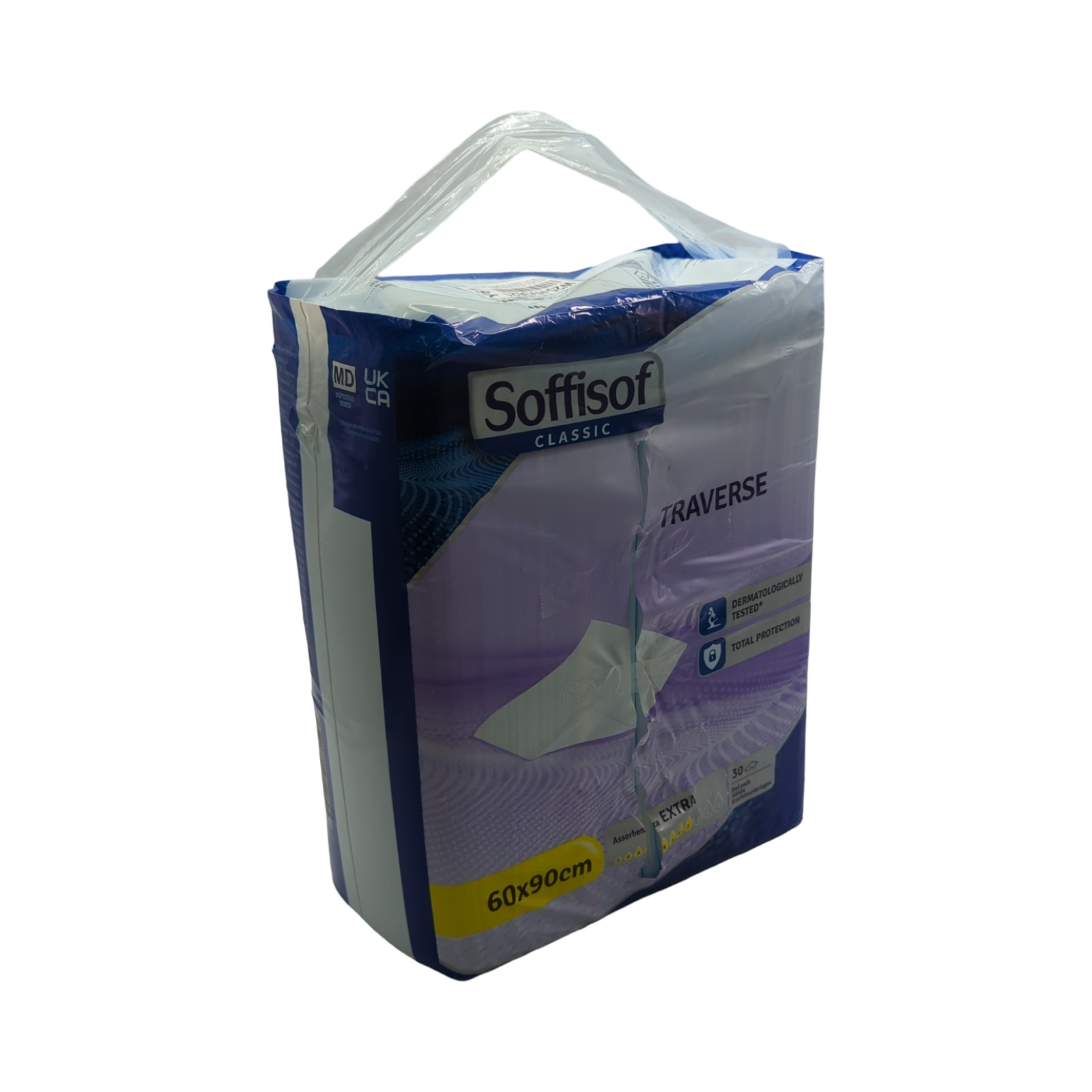 Soffisof Traversa Bettunterlage 60x90 cm moderate Saugkraft 120 Stück