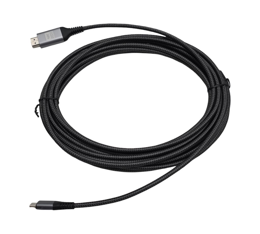 SWECENT USB C auf HDMI Kabel 4K Thunderbolt 3/4 kompatibel für MacBook iPad Pro Air iMac Samsung S23 S22 S21 S20 5.9m
