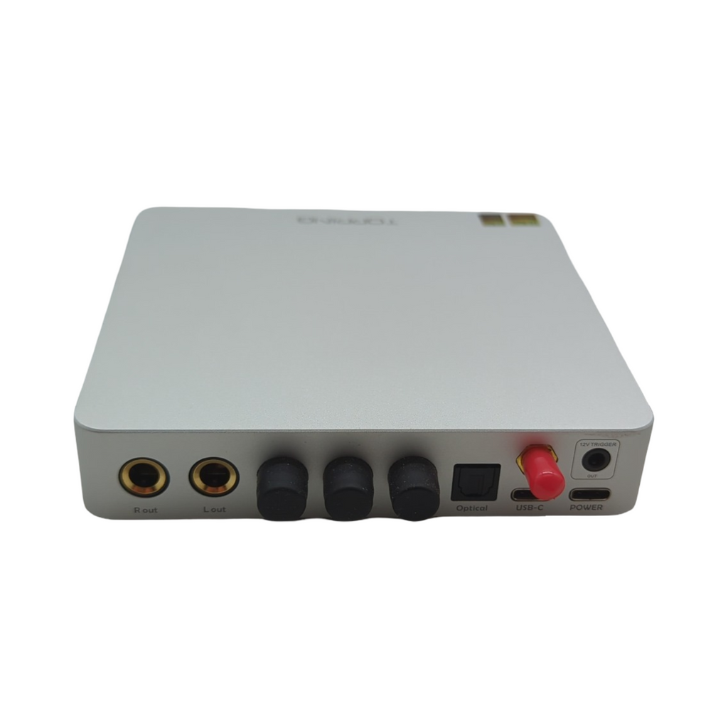 TOTAUDIO Topping D50 III DAC Dual Chip ES9039Q2MIII USB-C silber