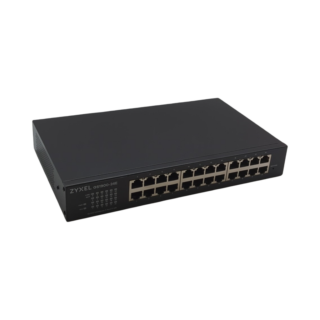 Zyxel GS1900-24E V3 Managed Netzwerk-Switch 24-Port Gigabit Rackmount 1U