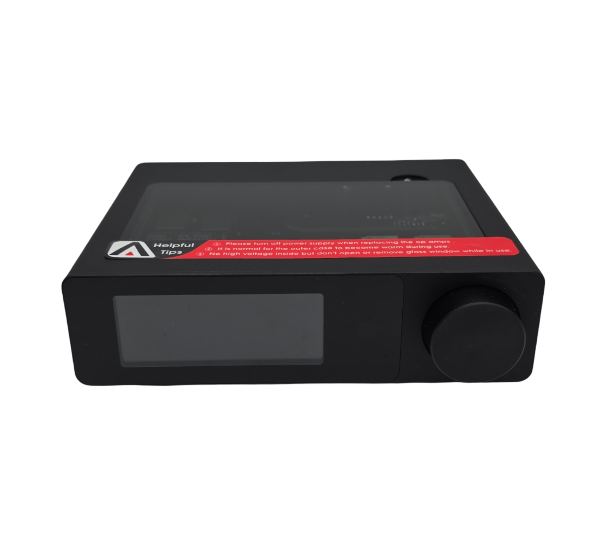 Ampapa Bluetooth Verstärker Stereo BT 5.2 HPF VU Meter Subausgang TRS Eingang Klangregelung