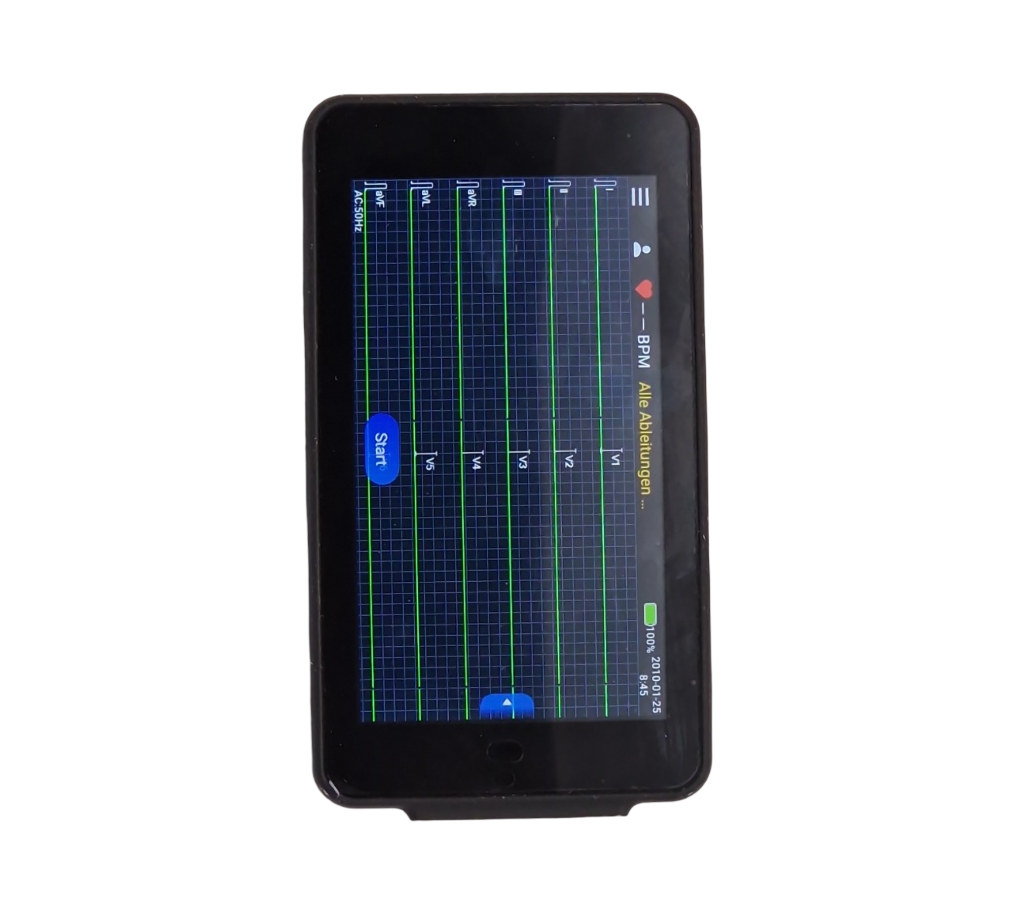 Lepu Medical PCECG 500 EKG-Monitor 6/12 Ableitungen mit Glasgow-Algorithmus Echtzeit