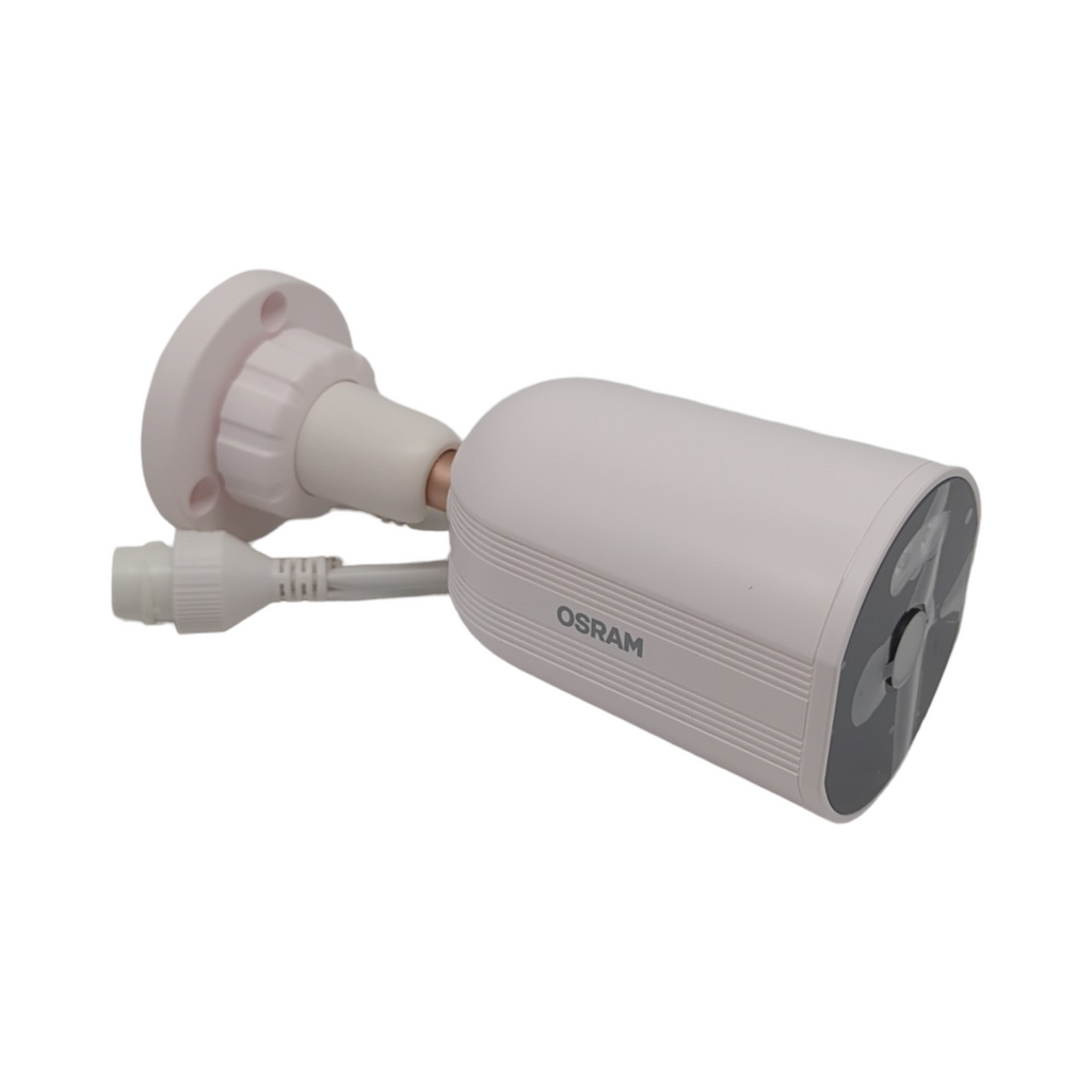 OSRAM SMART+ WiFi Außenkamera 4MP 2K Outdoor IP67 Weiß