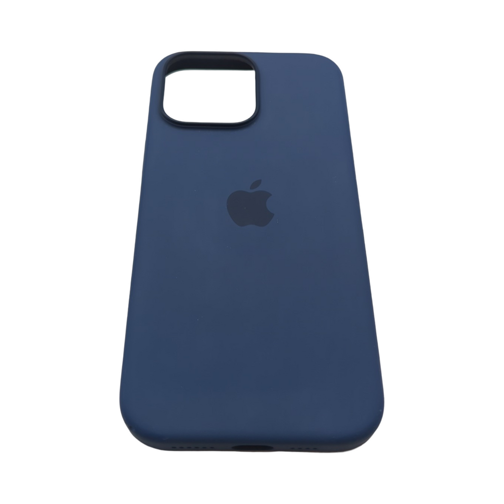 Apple iPhone 16 Pro Max Silikon Case mit MagSafe Denim