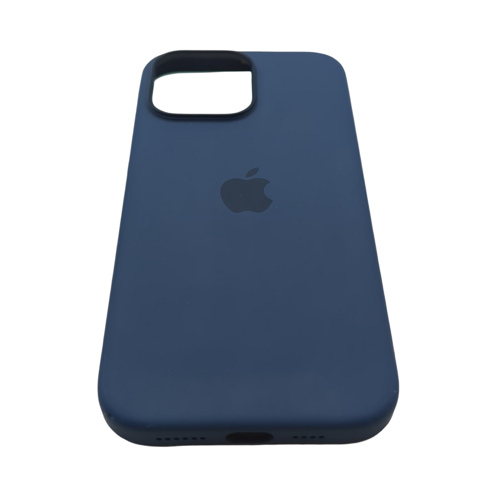 Apple iPhone 16 Pro Max Silikon Case mit MagSafe Denim
