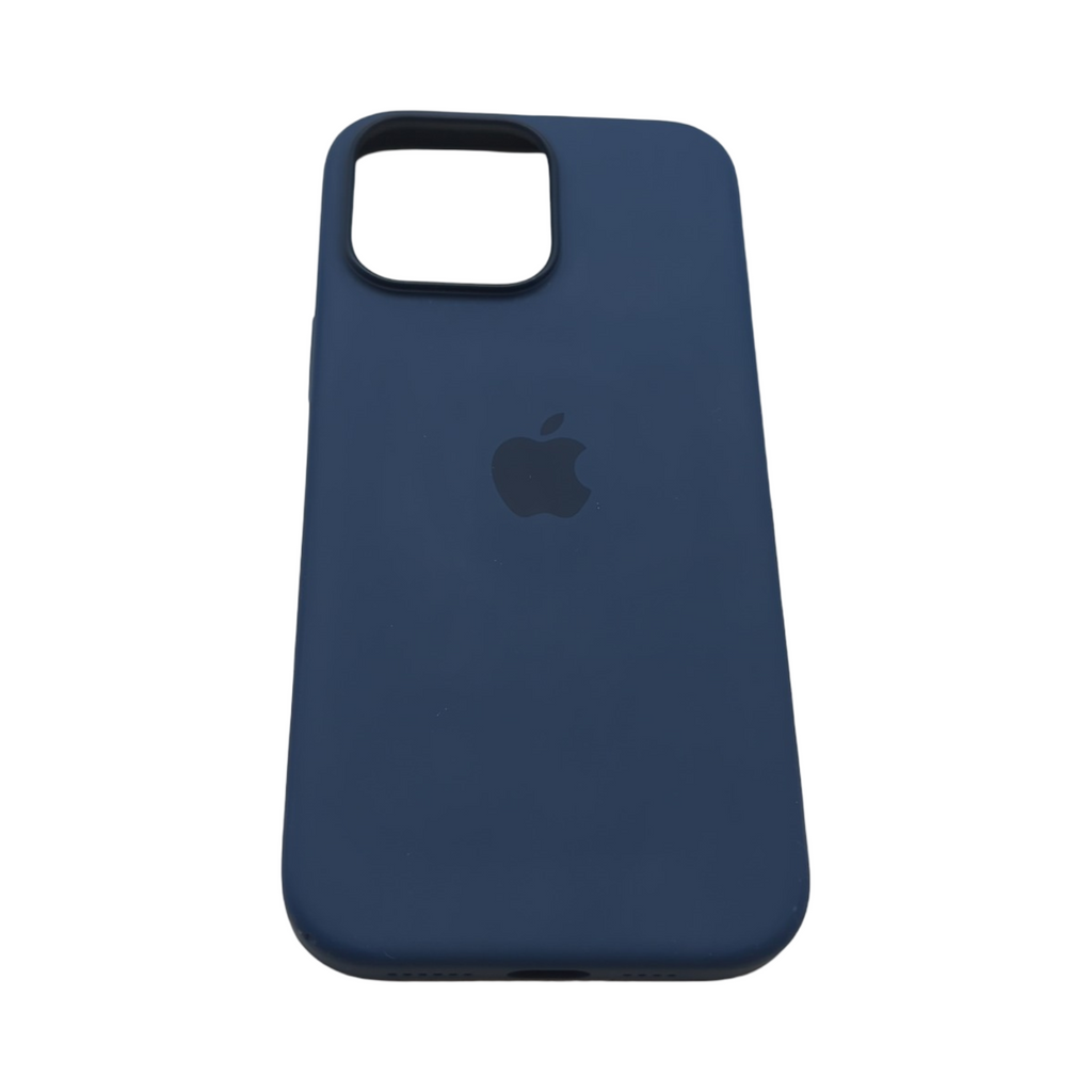 Apple iPhone 16 Pro Max Silikon Case mit MagSafe Denim