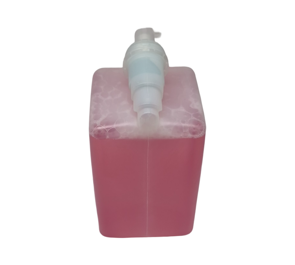 Scott Essential Schaum-Seife Handseife parfümiert rosa für tägliche Anwendung Kassetten