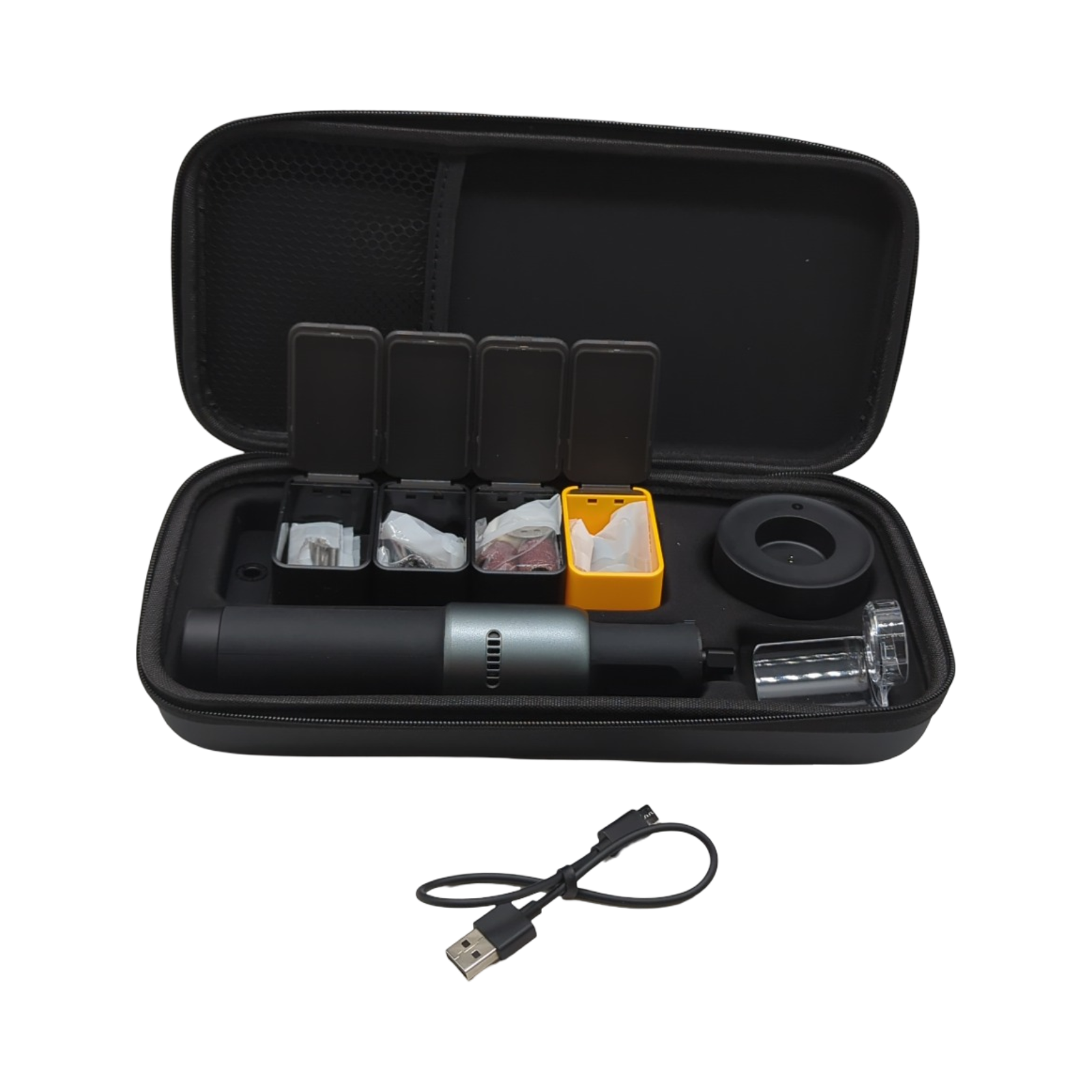 HOTO QWLDM001 Rotierendes Universalwerkzeug 35-in-1 Schwarz
