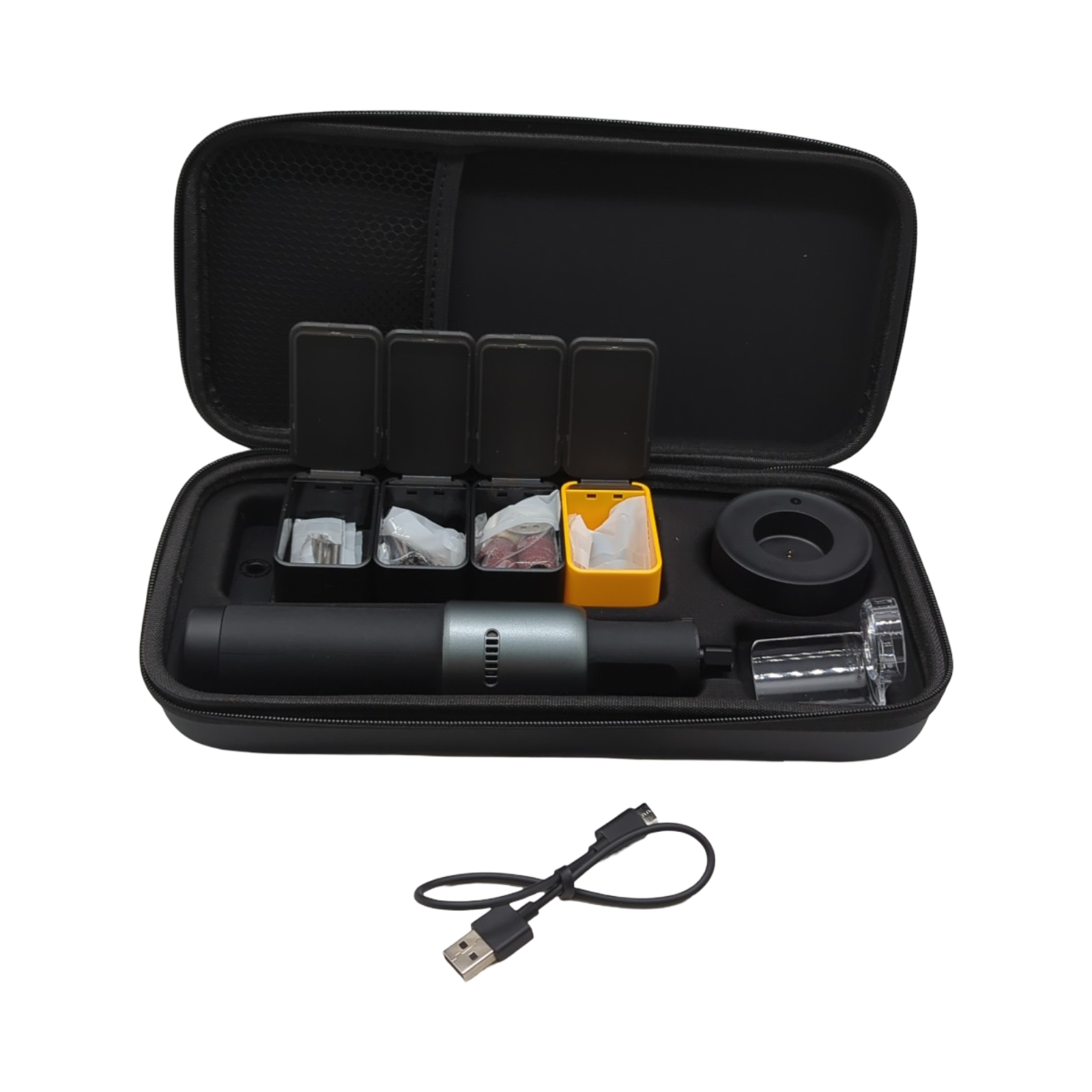 HOTO QWLDM001 Rotierendes Universalwerkzeug 35-in-1 Schwarz