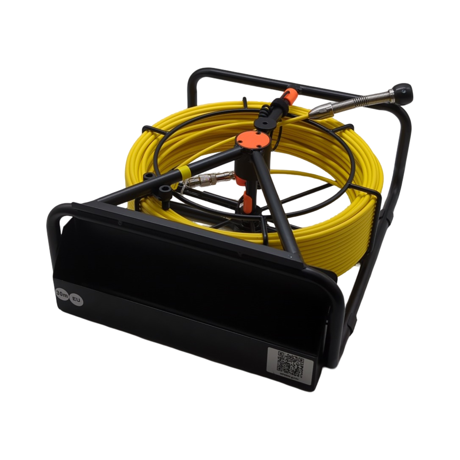 VEVOR Endoskop Kamera Rohrinspektion 30m Zoom 3X 4,3 Zoll Display LED Licht 16GB SD wasserdicht